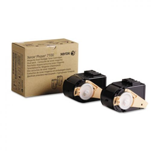 XEROX Phaser 7100 Toner Magenta (Pack 2) , Xerox , XER106R02603 , 95205965308